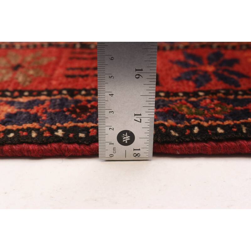 ECARPETGALLERY Hand-knotted Anadol Red Wool Rug - 3'8 x 10'5