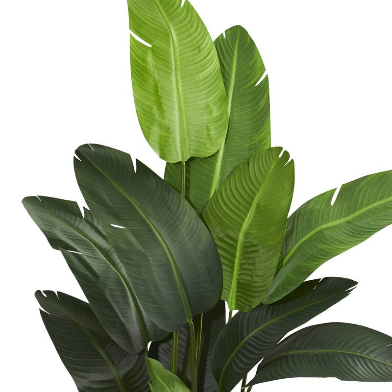 7 Ft Artificial Travelers Palm Tree - Indoor Tropical Decor, Realistic Palm Tree, Home Office Accent