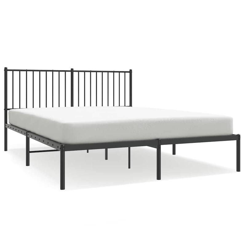 vidaXL Metal Bed Frame, No Mattress