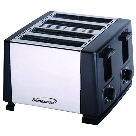 Brentwood TS-284 4-Slice Toaster - Black TS-284 4-Slice Toaster - Black