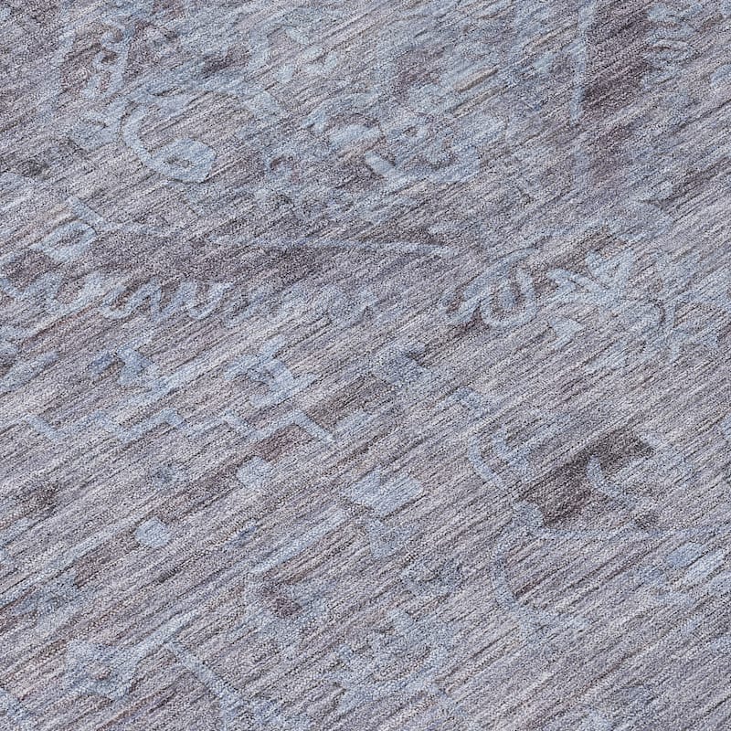 Machine Washable Indoor/ Outdoor Vintage Traditional Chantille Rug
