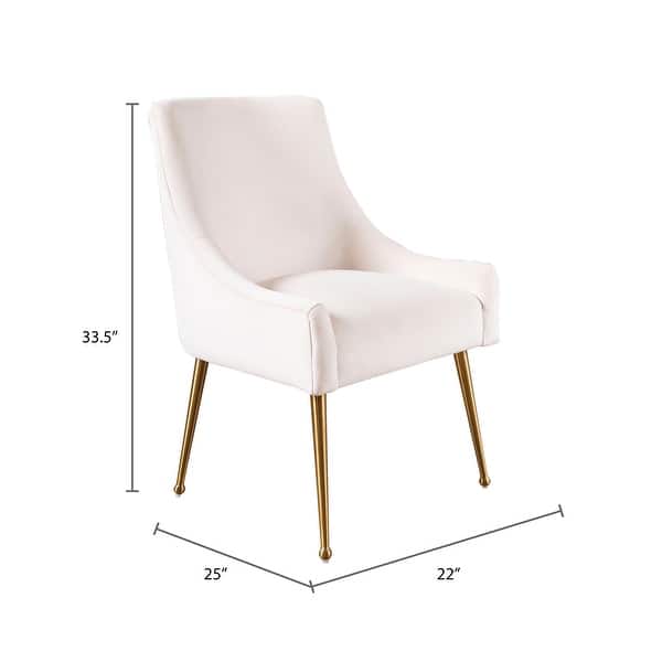 Abbyson Bevie Velvet Dining Chair Bed Bath & Beyond 25429180