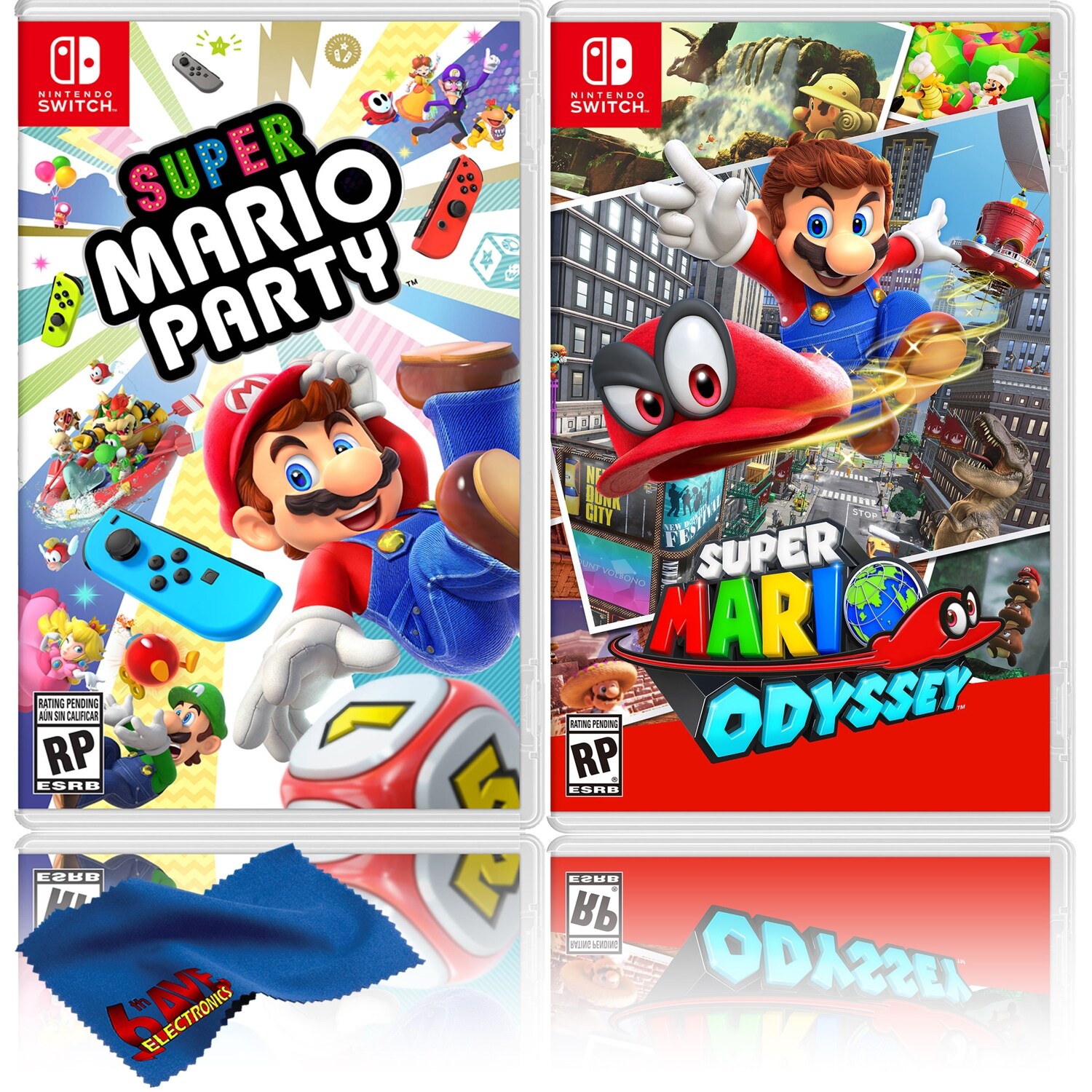 nintendo switch mario party bundle