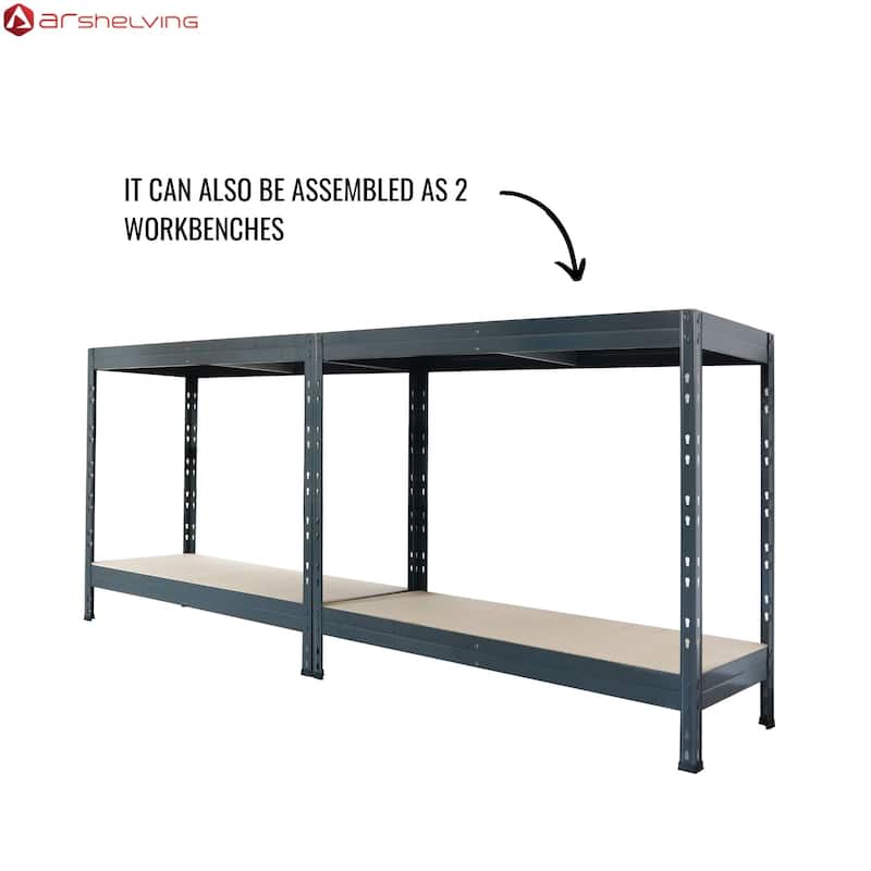 Ar Shelving Versatile Combinable Storage Collection for Garage, Home and Commercial