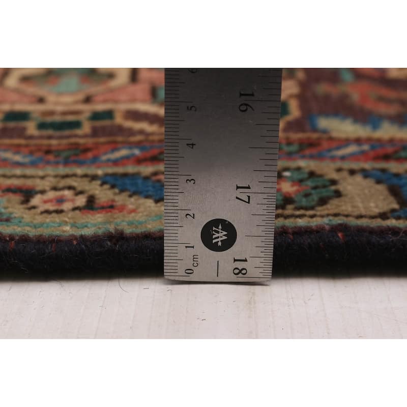 ECARPETGALLERY Hand-knotted Antalya Vintage Dark Copper Wool Rug - 9'5 x 12'7
