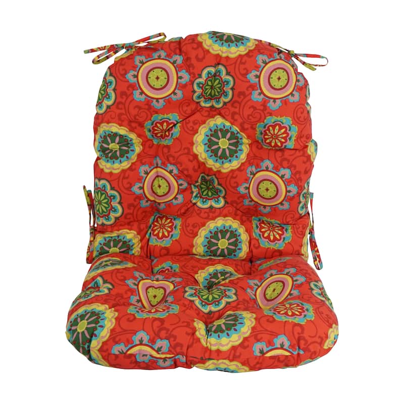 48-inch by 24-inch Outdoor Seat/Back Chair Cushion (Cushion Only)