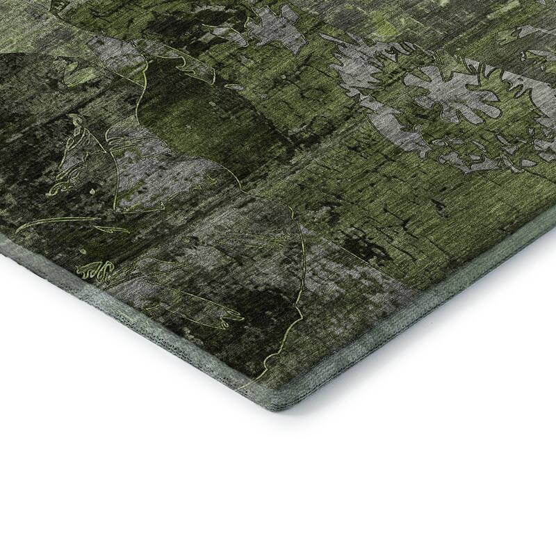 Premium Washable Super Soft Solid Abstract Mayfield Rug