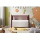preview thumbnail 41 of 50, 5-in-1 Convertible Crib, Easily Converts from Baby Crib to Toddler Bed, 3 Position Adjustable Height Mattress Support System