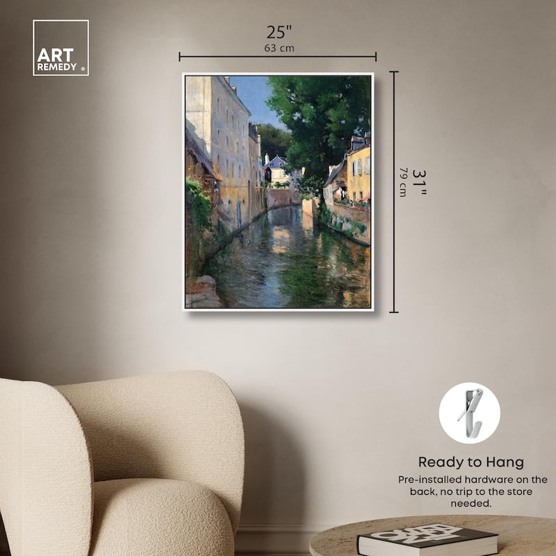 The River Isole Canvas by Art Remedy