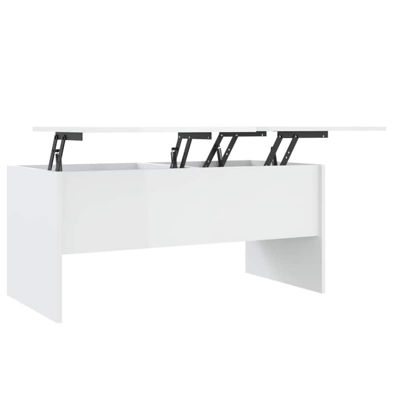 vidaXL Coffee Table Lift Top End Table Accent Side Sofa Table Engineered Wood - 40.2" x 19.9" x 18.3"