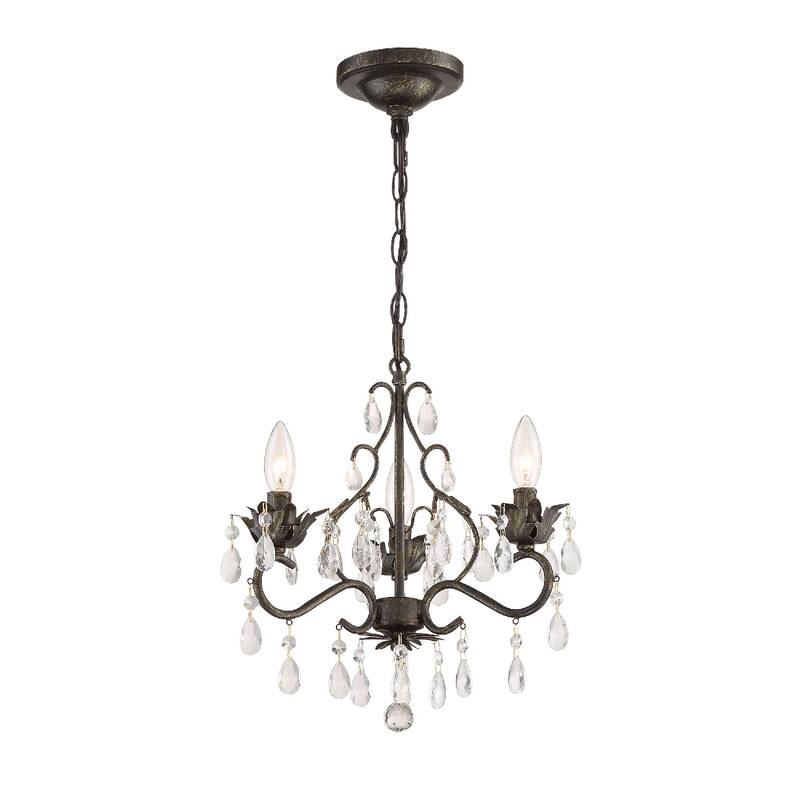 Paris Market 3 Light Mini-Chandelier - 13'' W x 14'' H