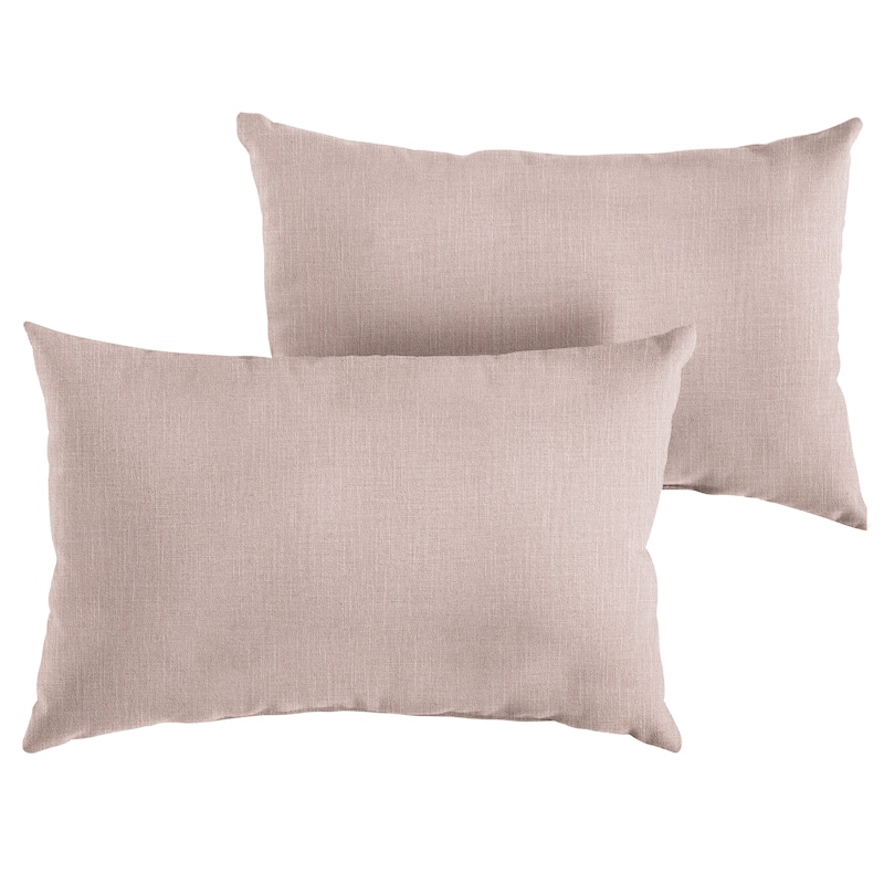Sorra Home Linen Texture Pillows (Set of 2)