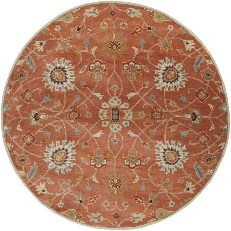Hand-tufted Trey Traditional Wool Area Rug