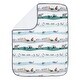 preview thumbnail 3 of 5, Lambs & Ivy Wild Life Soft Minky/Sherpa Baby Blanket - Protect the Animals