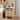 Modern Fluted Nightstand with Charging Station, Side Table for Bedroom