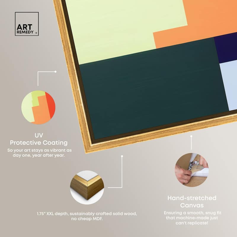 Rectilinear Rhapsody I Canvas by Art Remedy