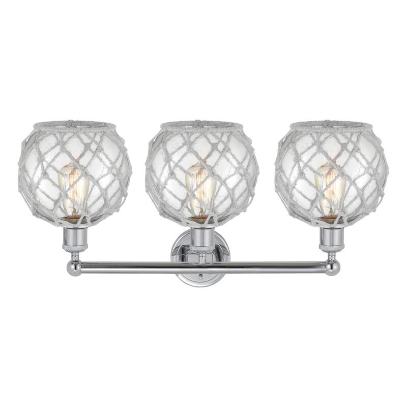 Innovations Lighting Endless Possibilities Edison - Farmhouse Rope - 3 Light 26" Bath Vanity Light