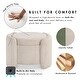 preview thumbnail 3 of 29, 247 Shop At Home Modern Round Chenille Storage Ottoman with Flip Top