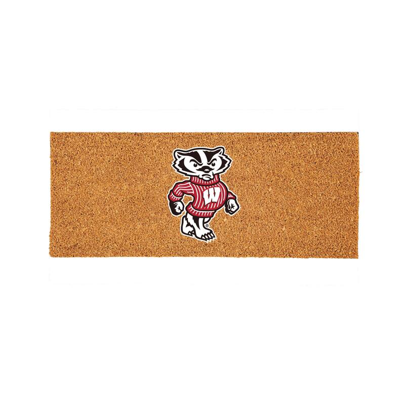 University of Wisconsin-Madison Full Color Indoor/Outdoor Coir Mat
