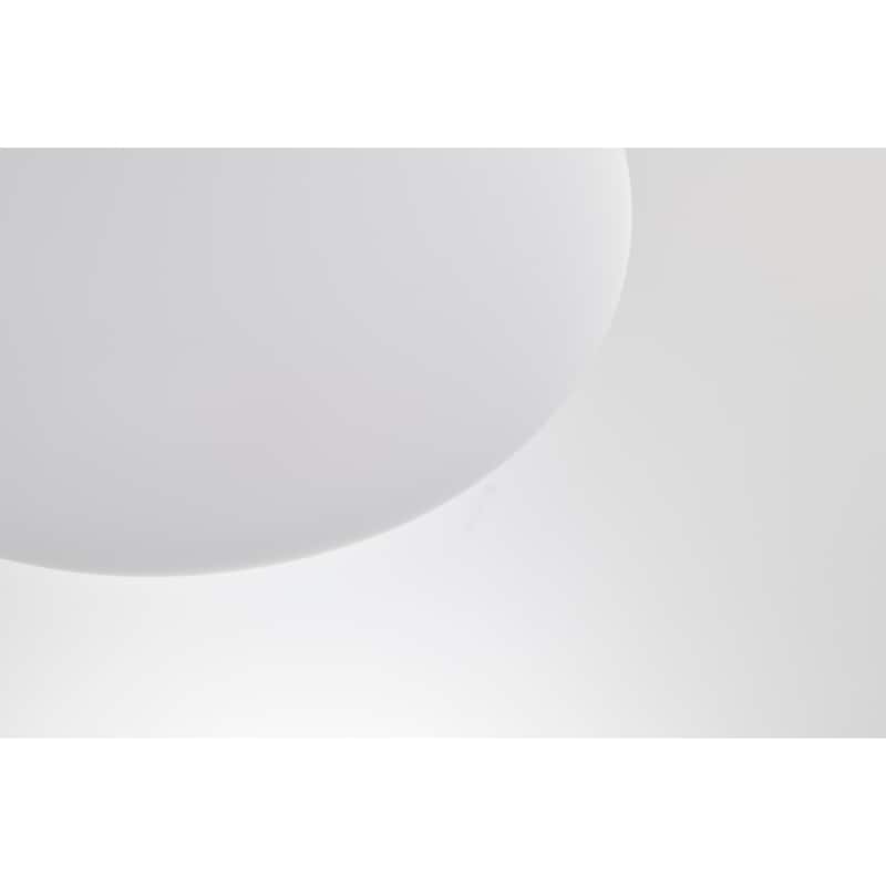 Livia Brass Pendant Light with Glass Oval Frosted Shade