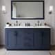 Option Dark Blue / White Quartz Top / Matte Black