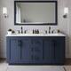 Option Dark Blue / White Quartz Top / Matte Black