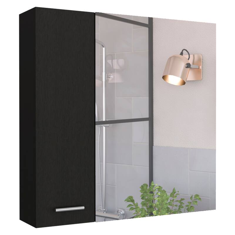 Medicine Cabinet, Four Internal Shelves, Single Door