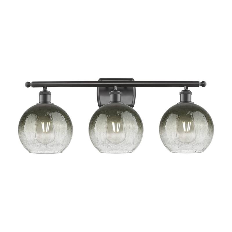 Innovations Lighting Endless Possibilities Ballston - Brookhaven Globe - 3 Light 28" Bath Vanity Light