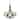 Sierra 6 Light Bronze Rustic Pinecone Chandelier - 27-in W x 31-in H x 27-in D