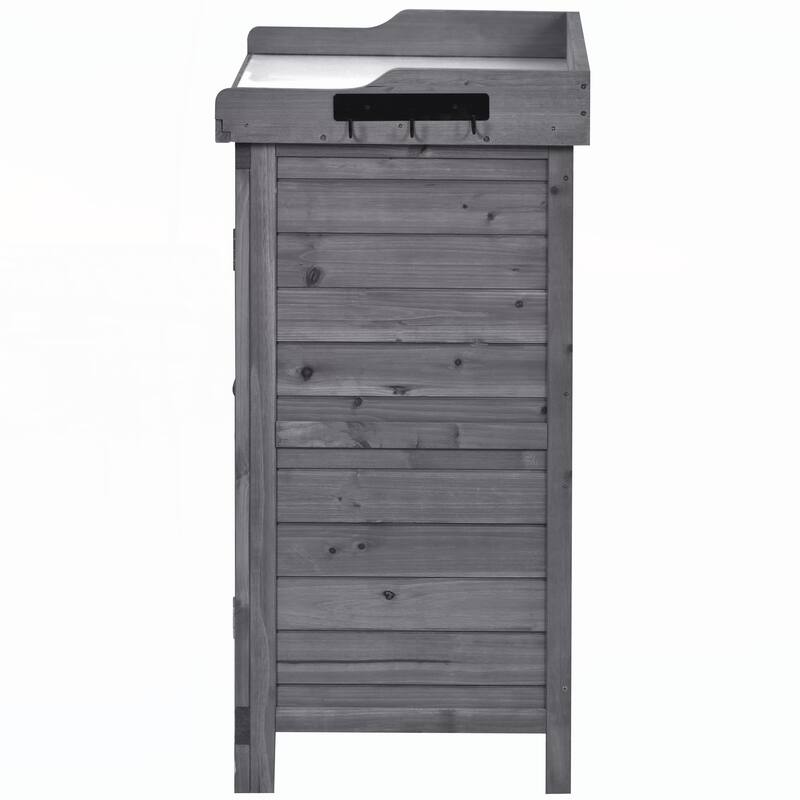 Outdoor 39" Potting Bench Table
