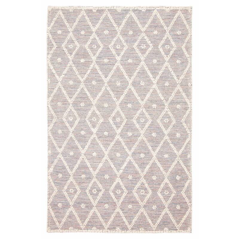 ECARPETGALLERY Braid weave Sienna Grey Wool Rug - 4'11 x 7'9 - Grey - 4'11 x 7'9