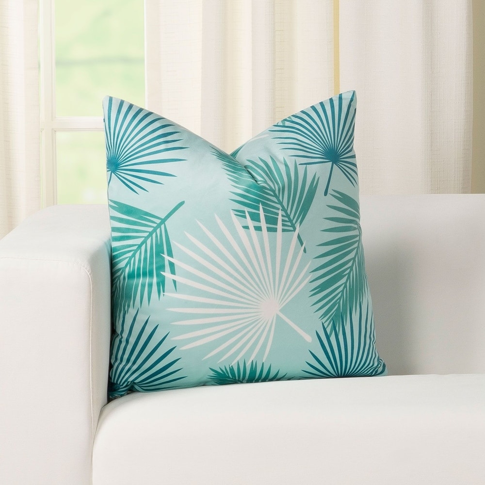 Idyllwild Botanical Printed Plush Throw Pillow