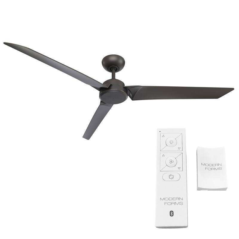 Roboto Indoor and Outdoor 3-Blade Smart Ceiling Fan 62in with Remote Control