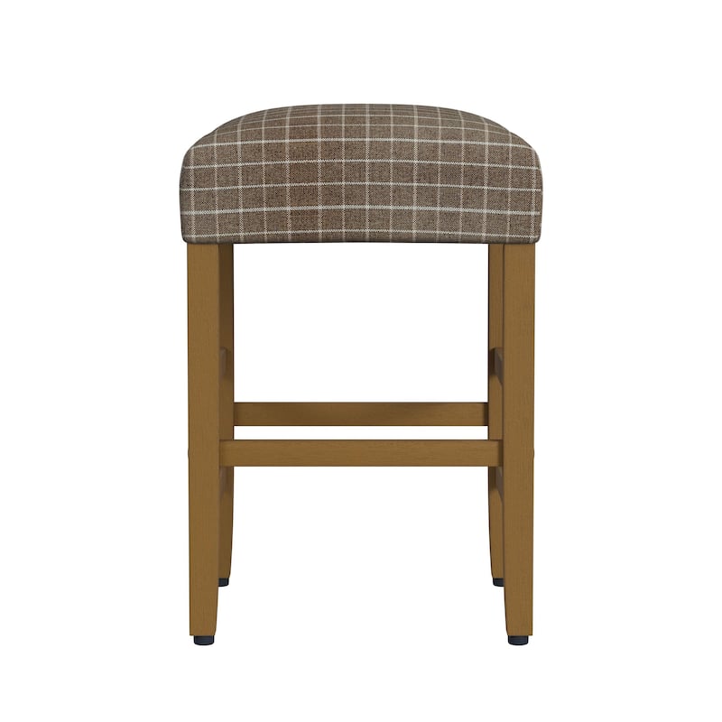 HomePop Square Counter Stool
