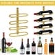 preview thumbnail 10 of 12, Wine Rack Wall Mounted - 10.2"D x 3.5"W x 16.1"H