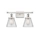 Option White and Polished Chrome / Clear