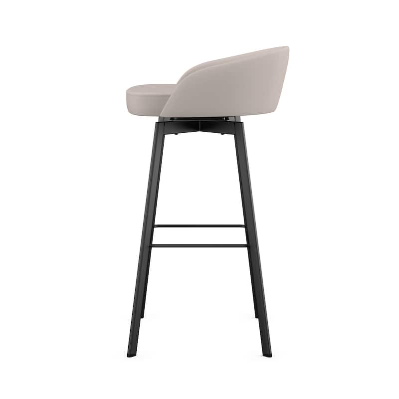 Amisco Cruz Swivel Counter and Bar Stool