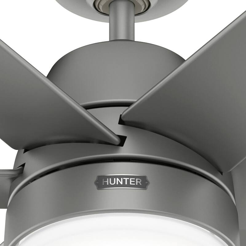 Hunter 60" Skysail Outdoor Ceiling Fan w/LED Light, Wall Control - Extreme Weather! - ENERGY STAR!