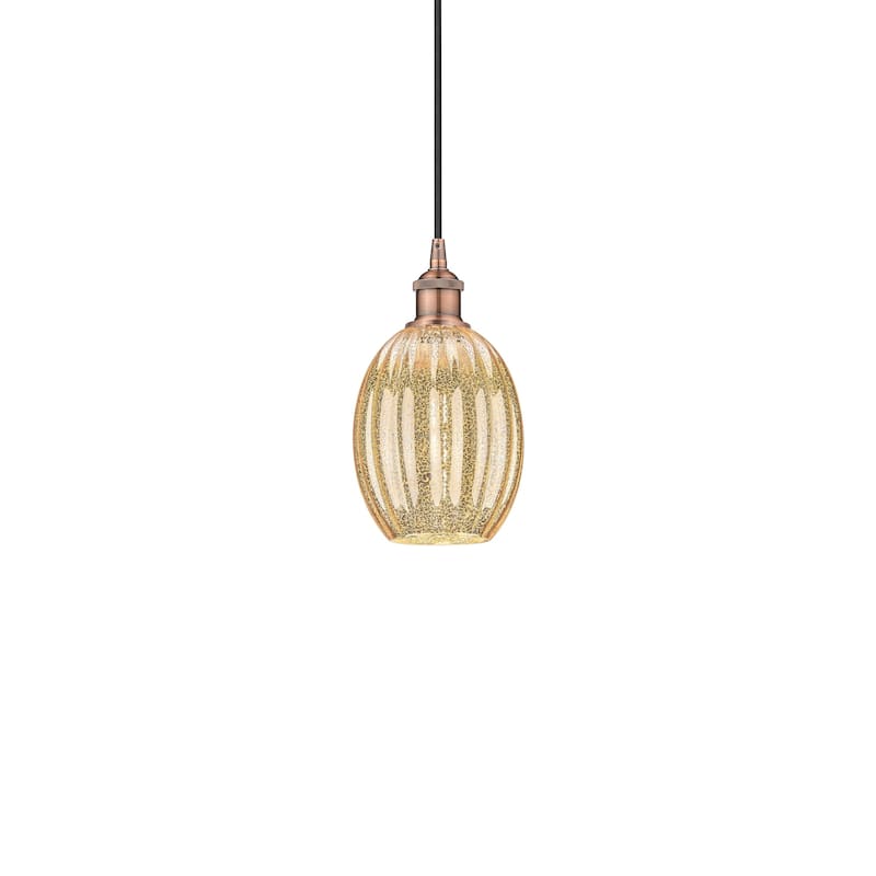 Innovations Lighting 616-1P-11-7 Preston Pendant Preston 7" Wide Mini - Antique Copper / Mercury