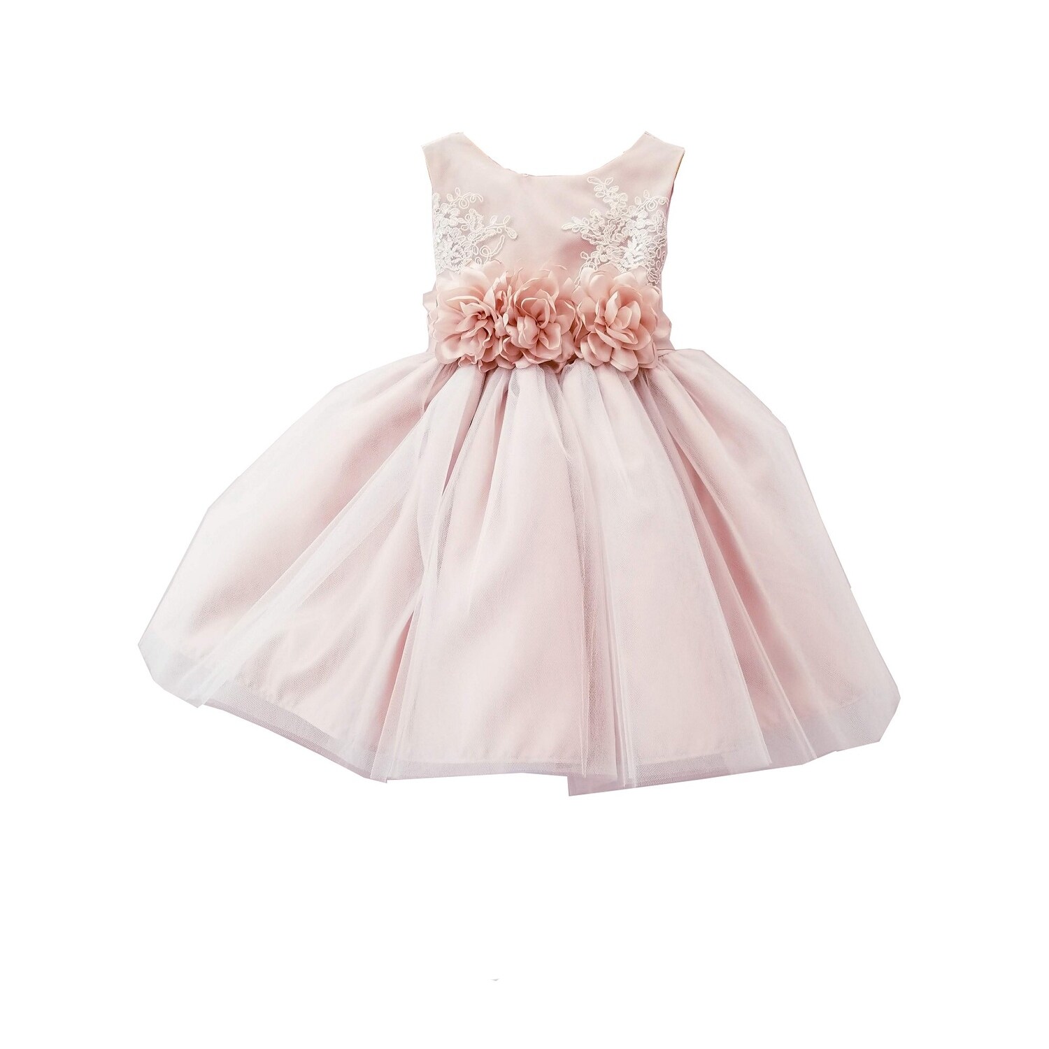 baby girl pink and white dress