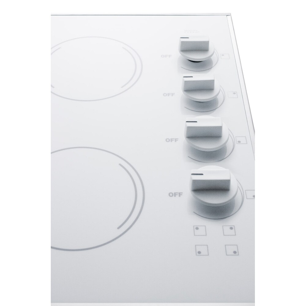 Summit 24 Inch Wide 4 Burner Electric Cooktop - Stainless Steel - Bed Bath  & Beyond - 27701093