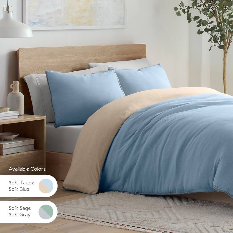 Vellux Snuggle Soft Taupe Comforter Set