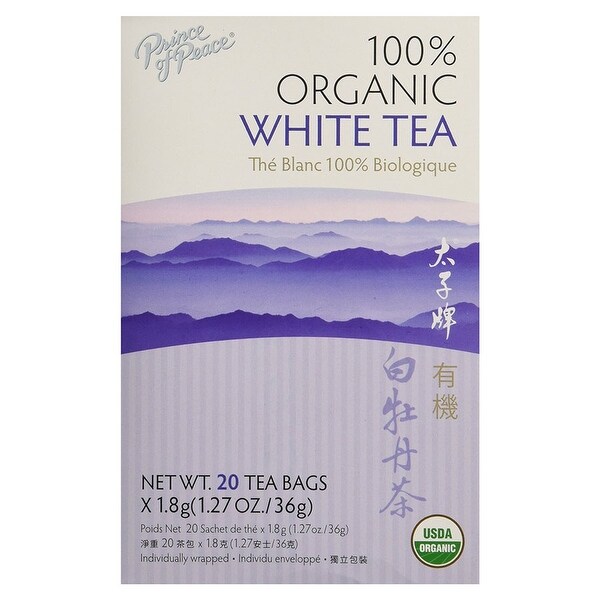 Prince Of Peace Organic Premium White Tea 20 Bags Free Prince Of Peace Organic Premium White Tea 20 Bags