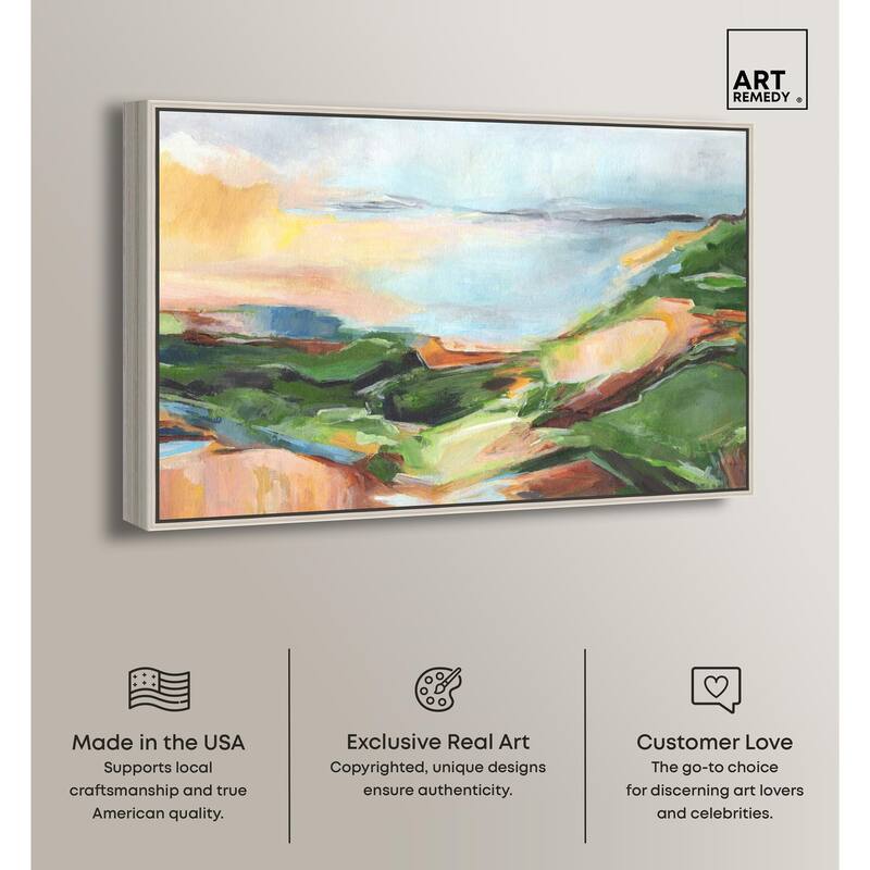 Abstract Landscape Canvas by Art Remedy
