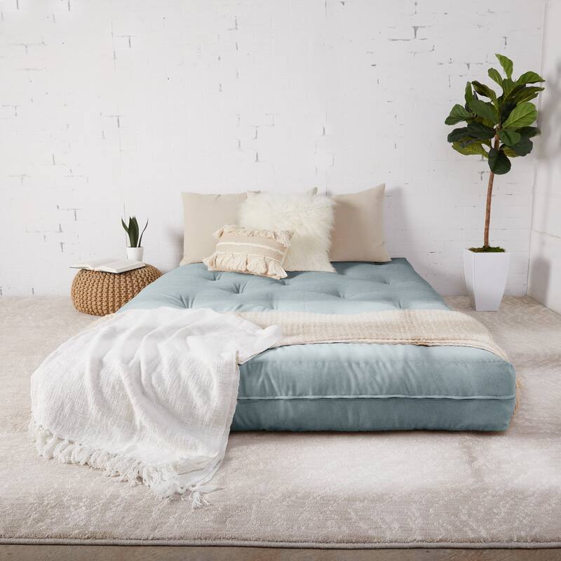 Humble + Haute Full-size 10-inch Futon Mattress (Mattress Only) - Silver - Full