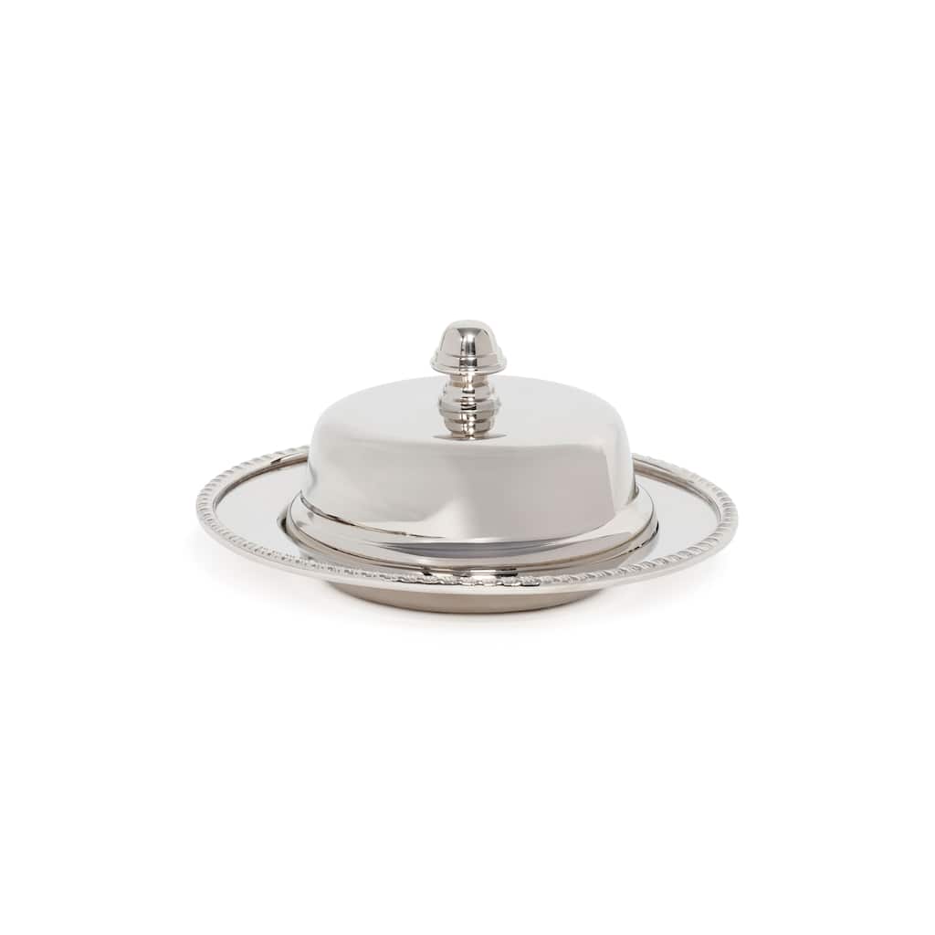 Parisian Butter Dish with Cover and Glass Insert
