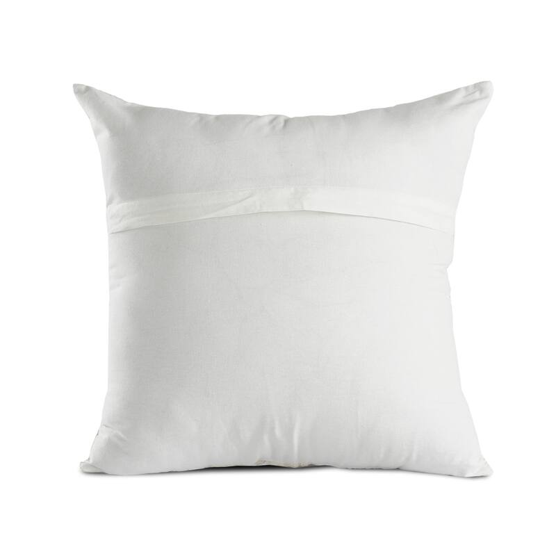 Sevita Cotton Candy Kantha Throw Pillow 20 Inch