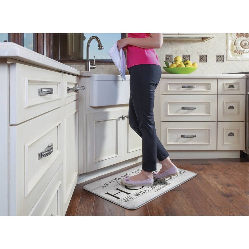 Decorative Anti-Fatigue Memory Foam Mats 30" x 20" - Me & My House - 30x20x1.03