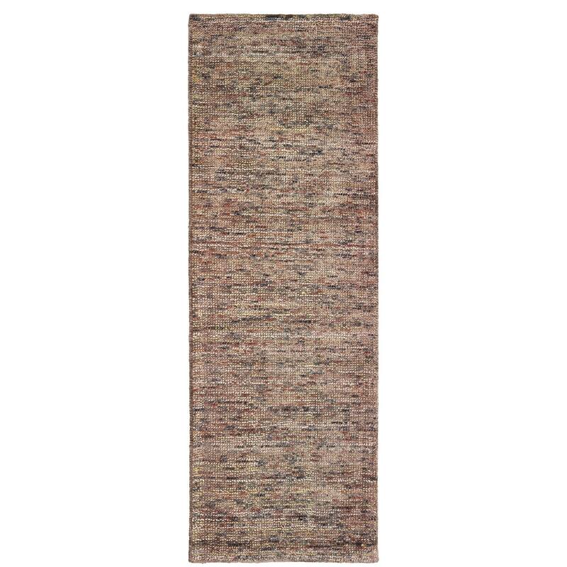 HomeRoots Solid Color Modern Rectangle Area Rug