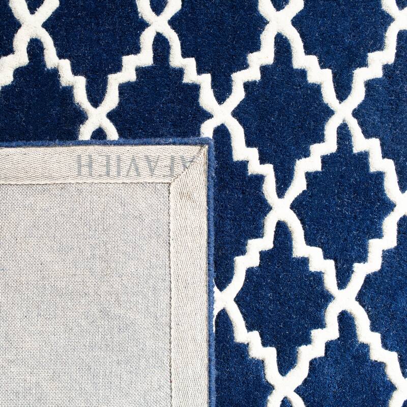 SAFAVIEH Handmade Chatham Slavna Modern Moroccan Wool Rug